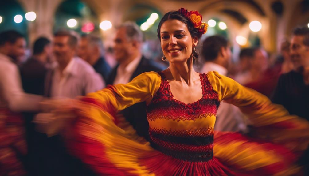 vibrant flamenco and feria